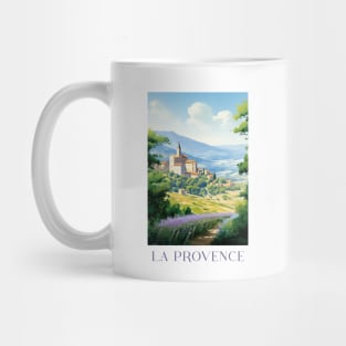 Affiche La provence - France - illustration Mug